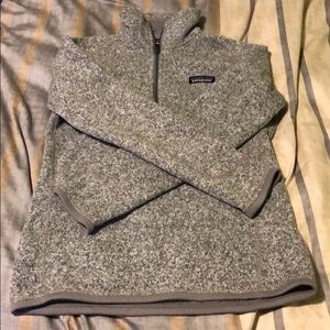 Patagonia Women’s Better Sweater 1/4 Zip XS Grey